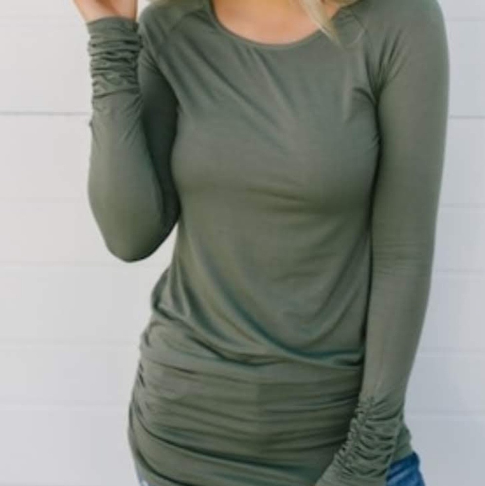 Olive tunic